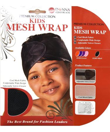DONNA KIDS MESH WRAP BLACK #22033