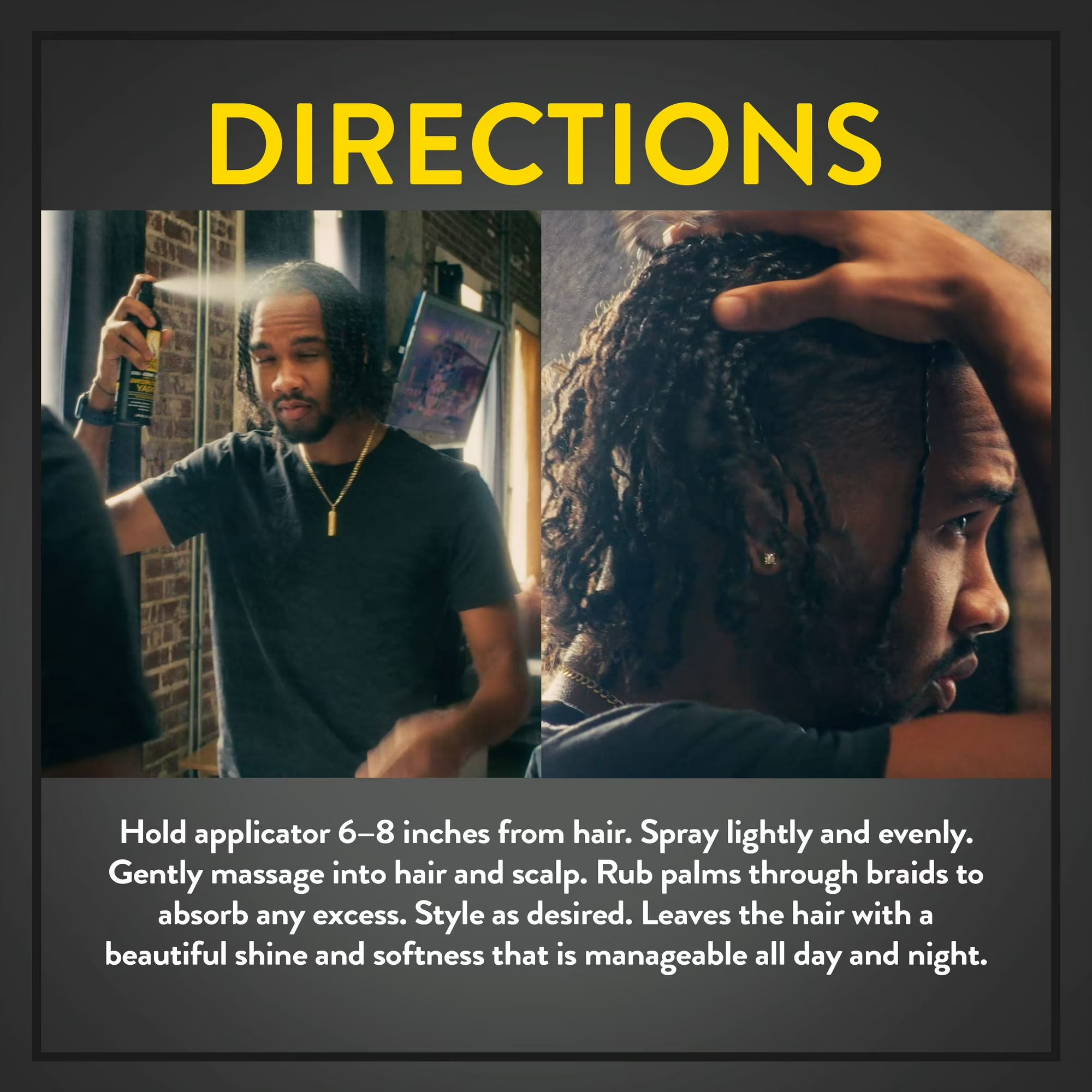 DOO GRO BRAIDS - TWISTS - LOCS MOISTURIZING SPRAY 12oz