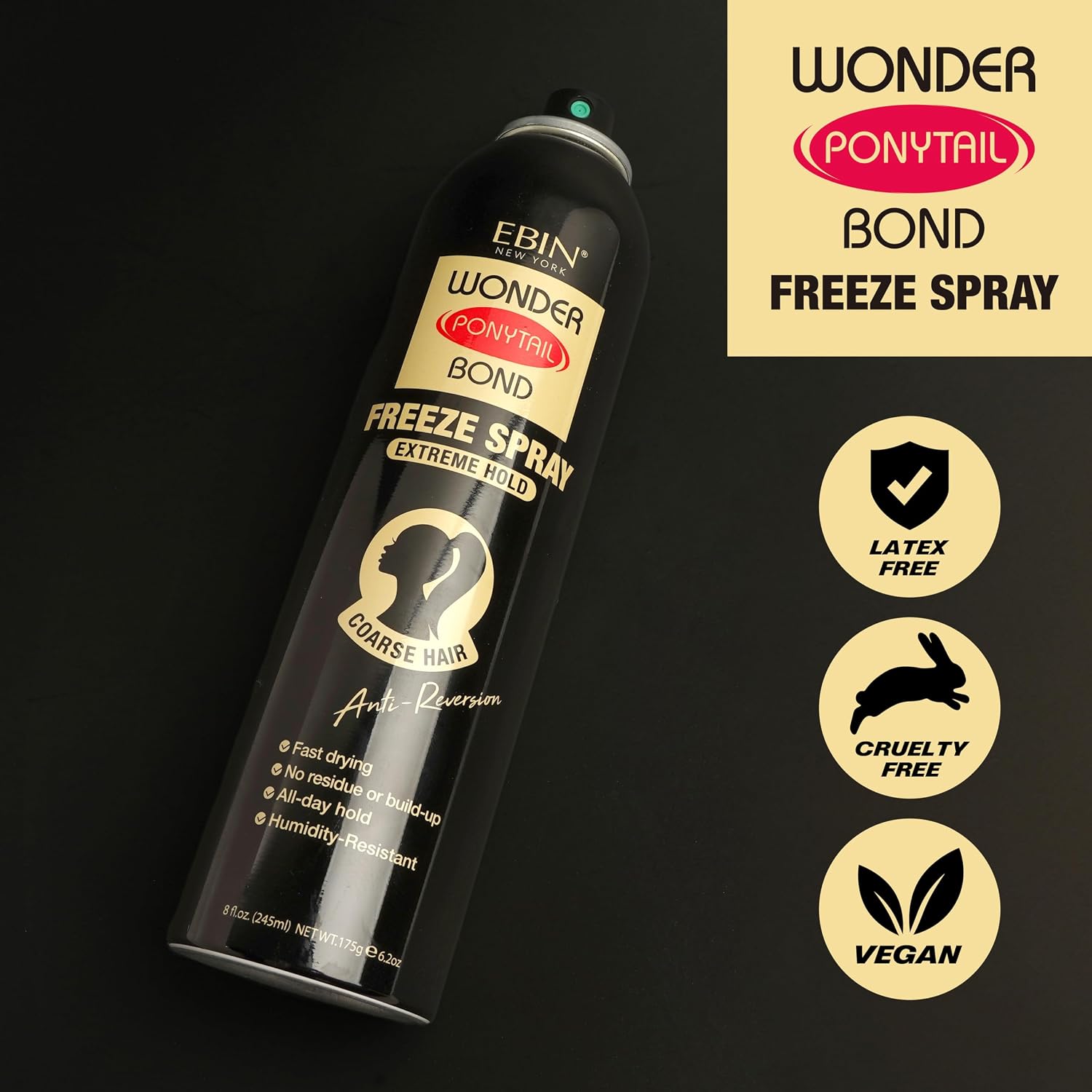 EBIN PONYTAIL BOND FREEZE EXTREME