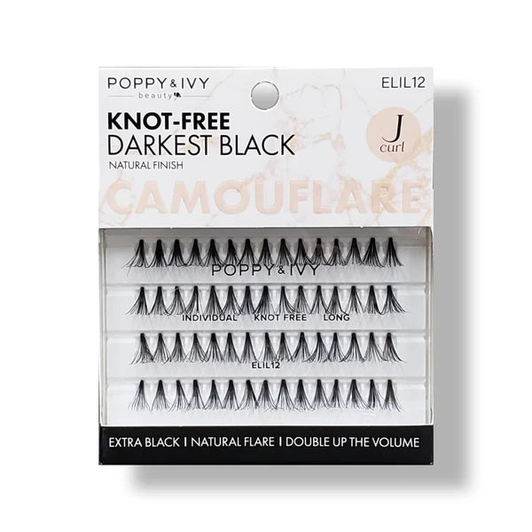 POP &I VY KNOT-FREE DARKEST BLACK J CURL #ELIL12