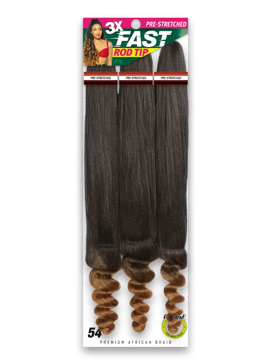 ZURY 3X FAST ROD TIP BRAID HAIR SOMBRE 27