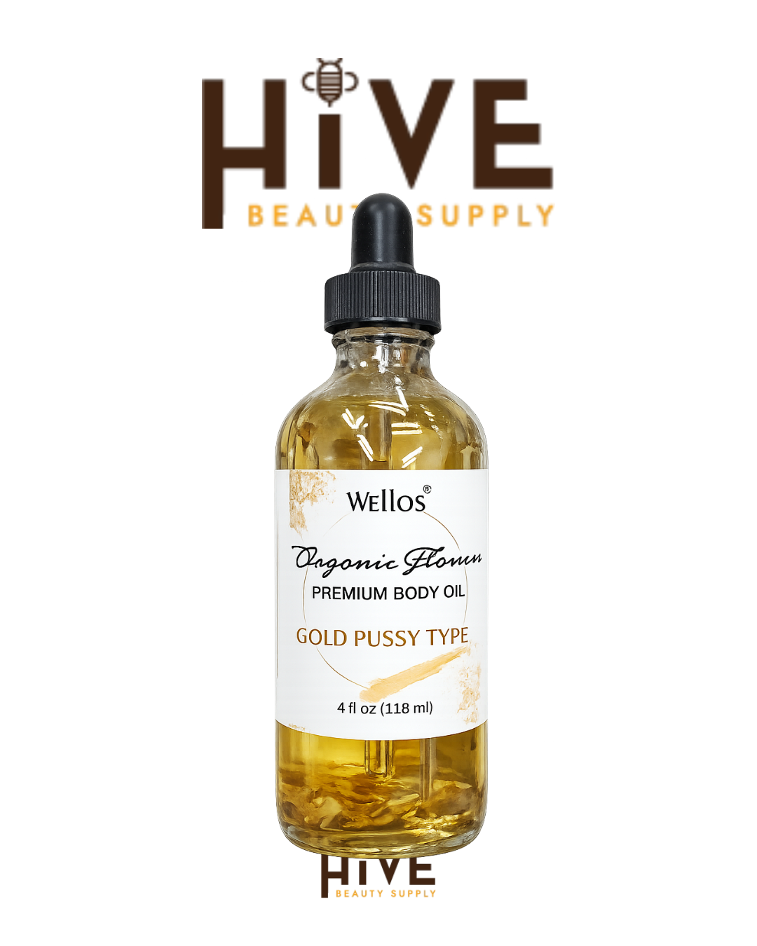 Wellos Organic Flower Body Oil 4oz (PC)