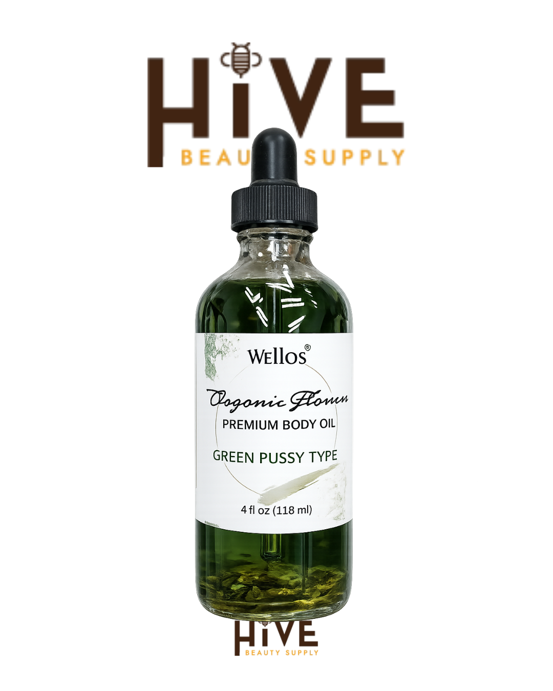 Wellos Organic Flower Body Oil 4oz (PC)