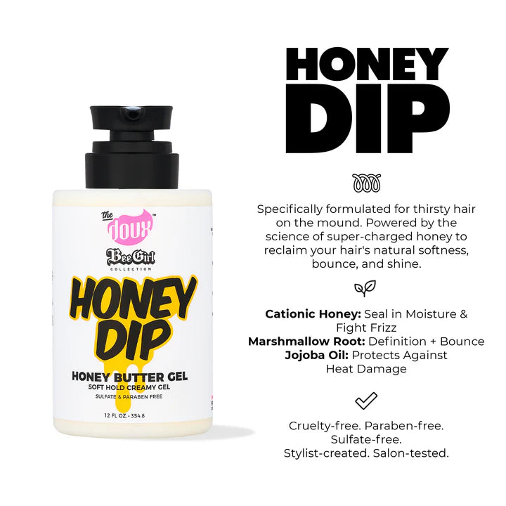 THE DOUX BEE GIRL "HONEY DIP" HONEY BUTTER GEL 12oz