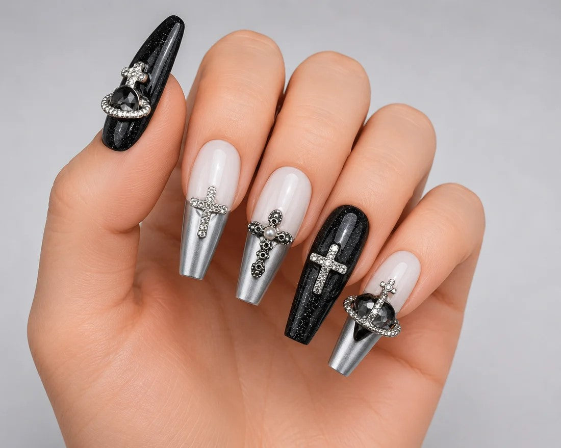 NAPN13 - Chrome Noir Cross
