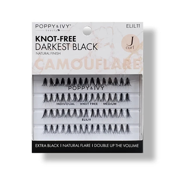 POPPY & IVY KNOT-FREE DARKEST BLACK J CURL #ELIL11