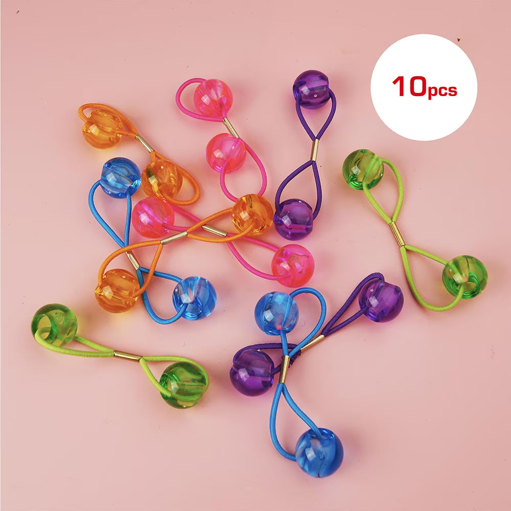 KIDS SMALL PONYTAIL HOLDERS PACK #ASSORTED