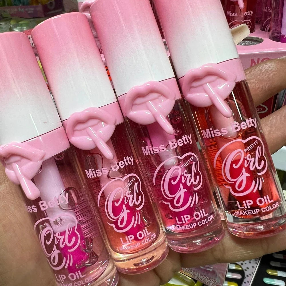 MISS BETTY SILKY GLOSSY LIP OIL LIP GLOSS #PEACH