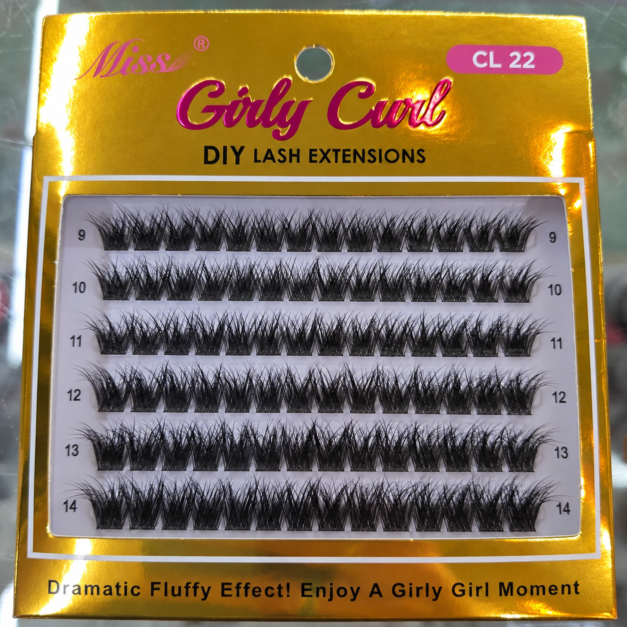 MISS GIRLY CURL DIY LASH EXTENSIONS SPIKE CURL #CL22