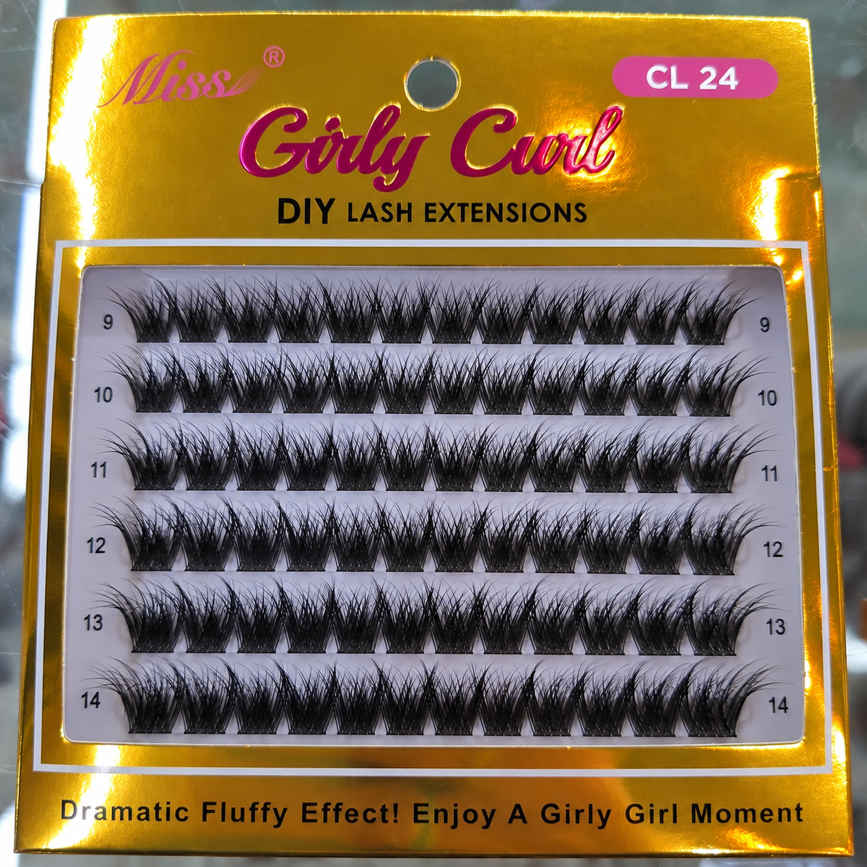 MISS GIRLY CURL DIY LASH EXTENSIONS SPIKE CURL #CL24