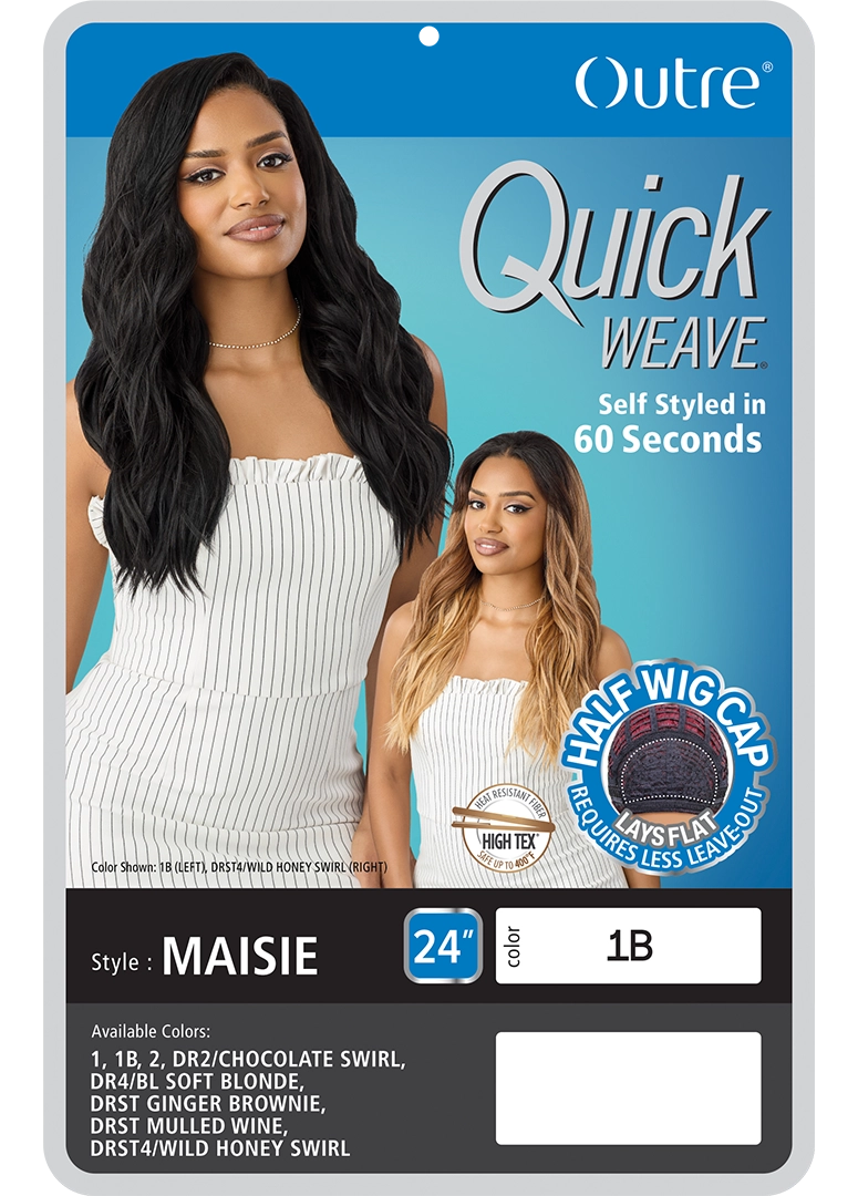 OUTRE QUICK WEAVE WIG 24" MAISIE #1