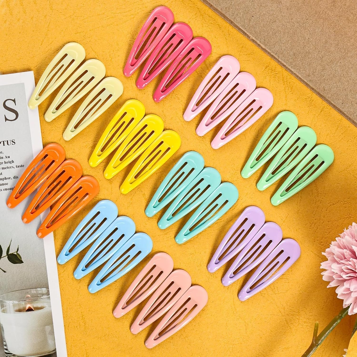 PASTEL COLLECTION ASSORTED HAIR PINS #2610