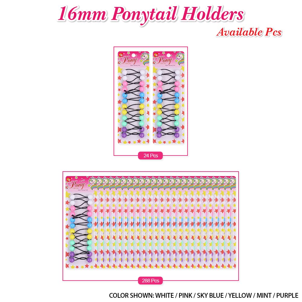 PASTEL FASHION ACCESSORY COLORFUL PONYTAIL HOLDER #ET01281