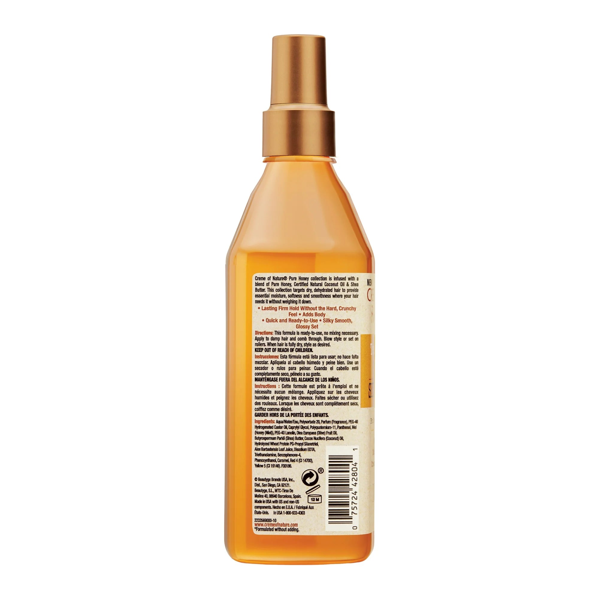 Creme Of Nature Pure Honey Setting Lotion 12oz