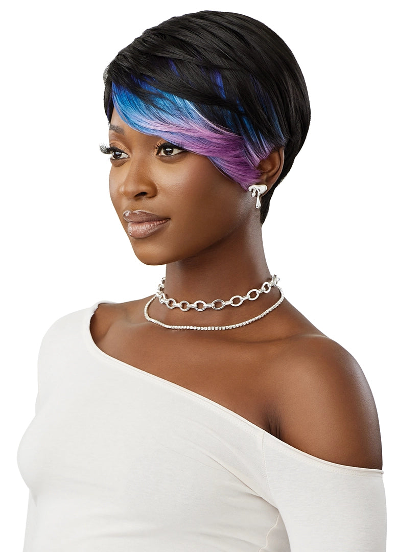 OUTRE WIGPOP FULL WIG JAFINA #1B/BLUE SAPPHIRE
