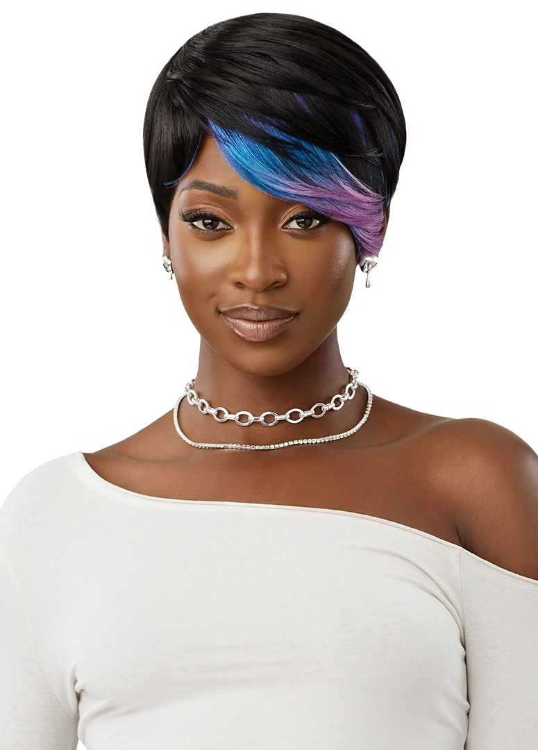 OUTRE WIGPOP FULL WIG JAFINA #1B/BLUE SAPPHIRE