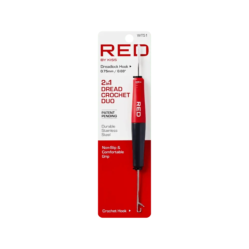RED BY KISS 2-IN-1 3 LOCS CROCHET DUO #WT53