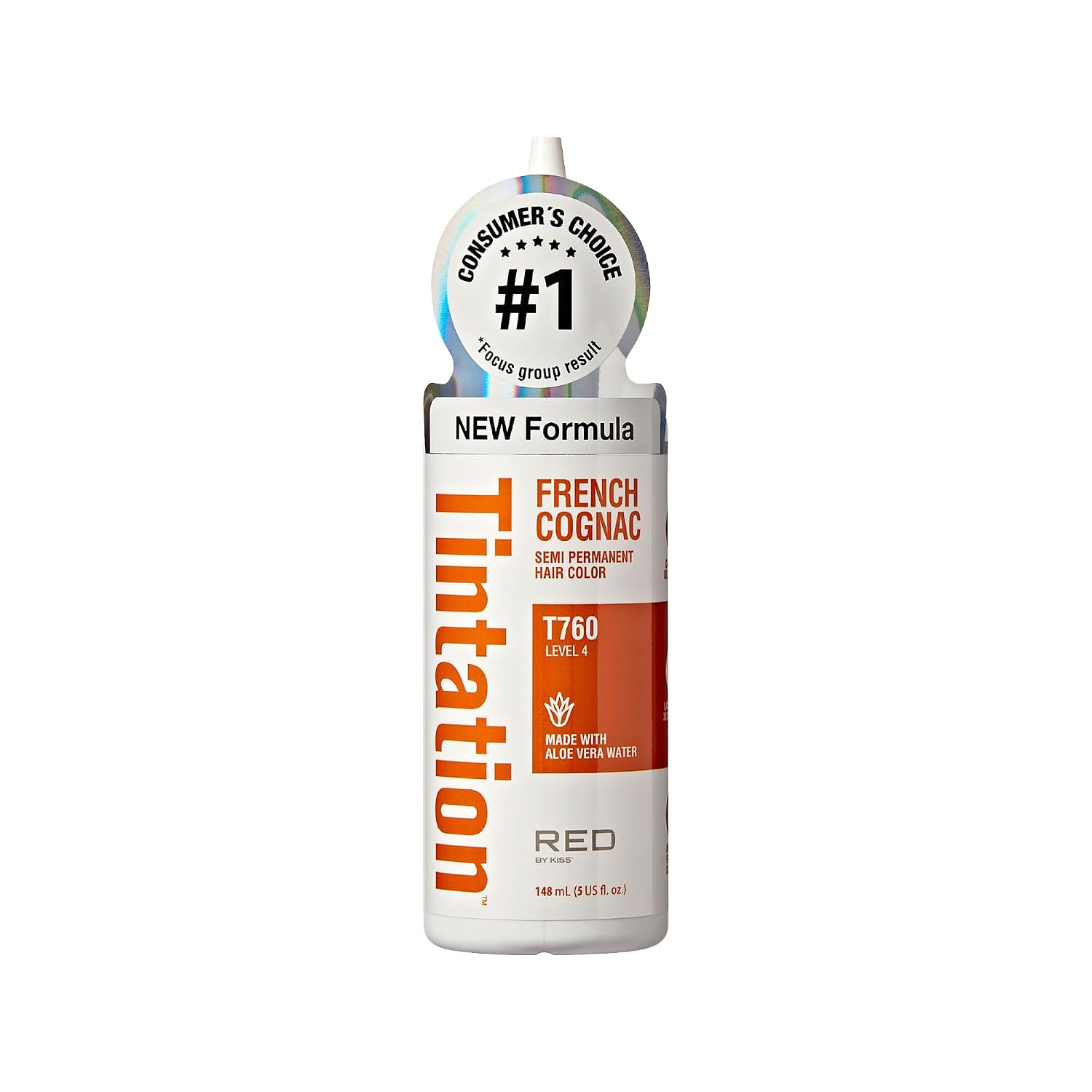 RED BY KISS TINTATION HAIR DYE 5oz #FRENCH COGNAC