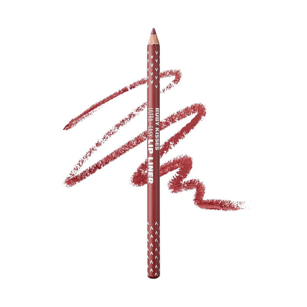 RUBY KISSES ULTRA-EASY LIP LINER PENCIL #NUDE ROSE