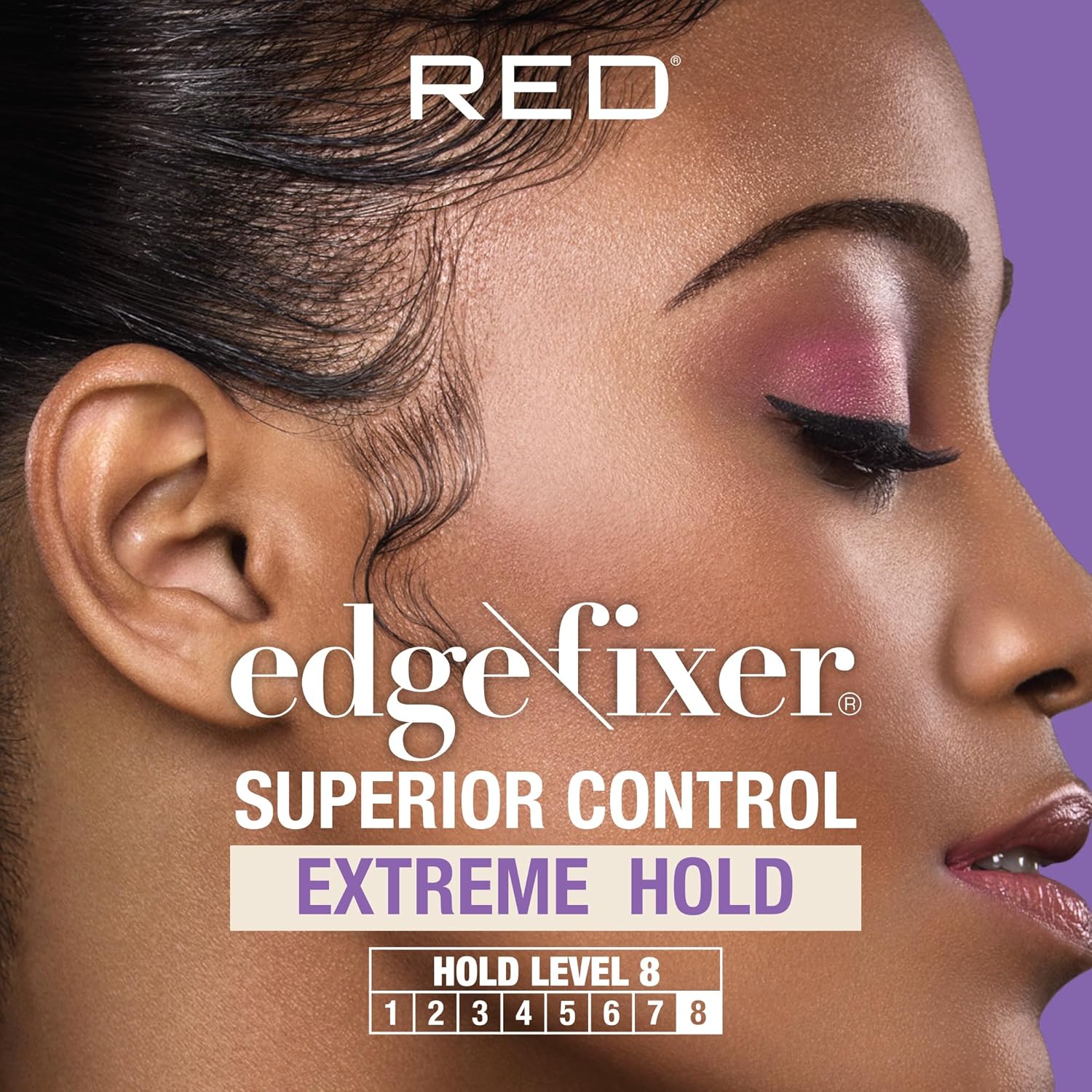 Red By Kiss Edge Fixer 24 HR Extreme Hold 3.38oz #PEONY