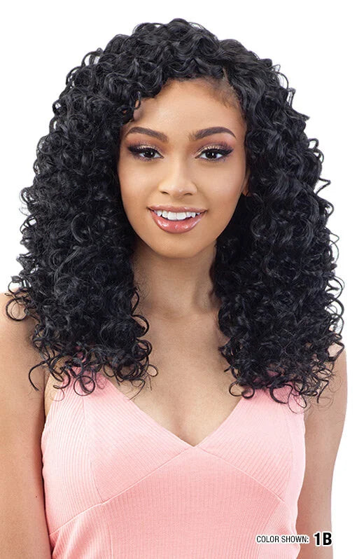 SHAKE-N-GO ORGANIQUE BUNDLE HAWAIIAN CURL 24" #ASH-LATTE