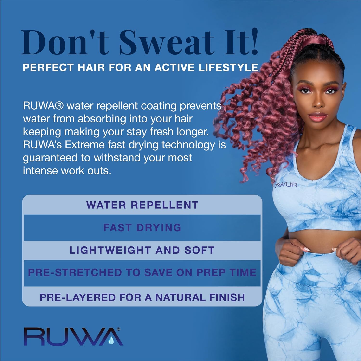 RUWA LOC EXTENSIONS MEDIUM 0.8CM 12" #613