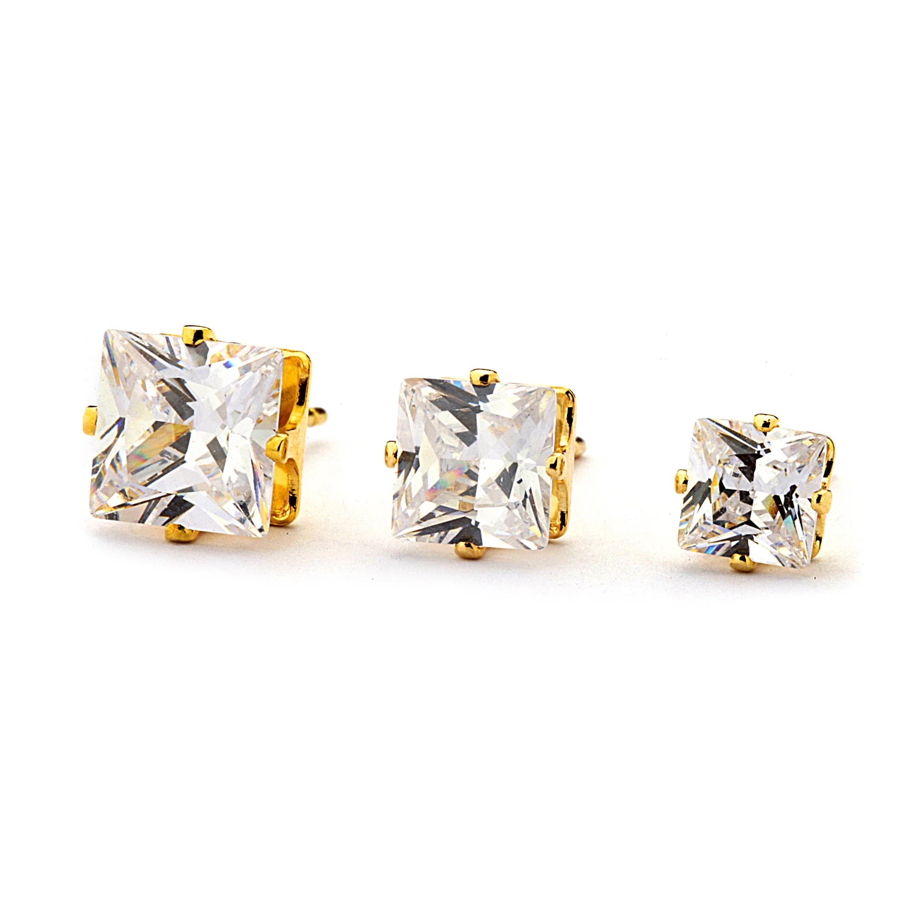 JOY JEWELRY CUBIC ZIRCONIA EARRINGS #T05
