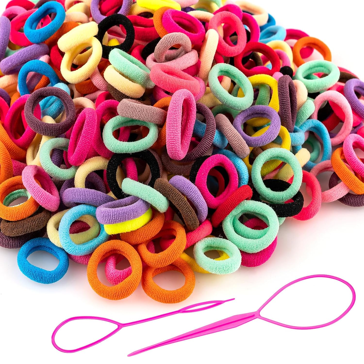 UP CRYSTAL COLLECTION MULTI-COLOR PONYTAIL HOLDERS