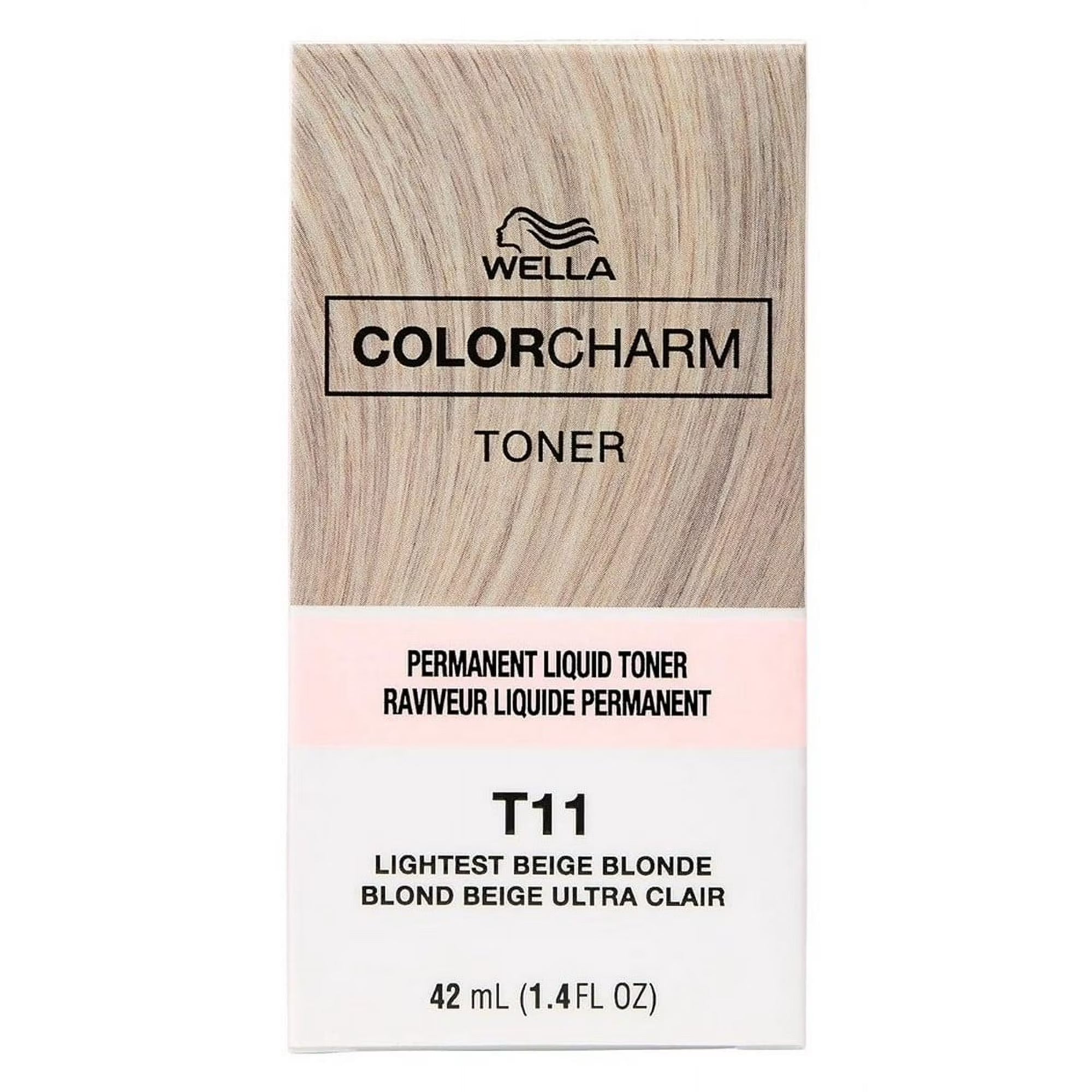 WELLA COLORCHARM TONER T11 LIGHTEST BEIGE BLONDE 1.4oz
