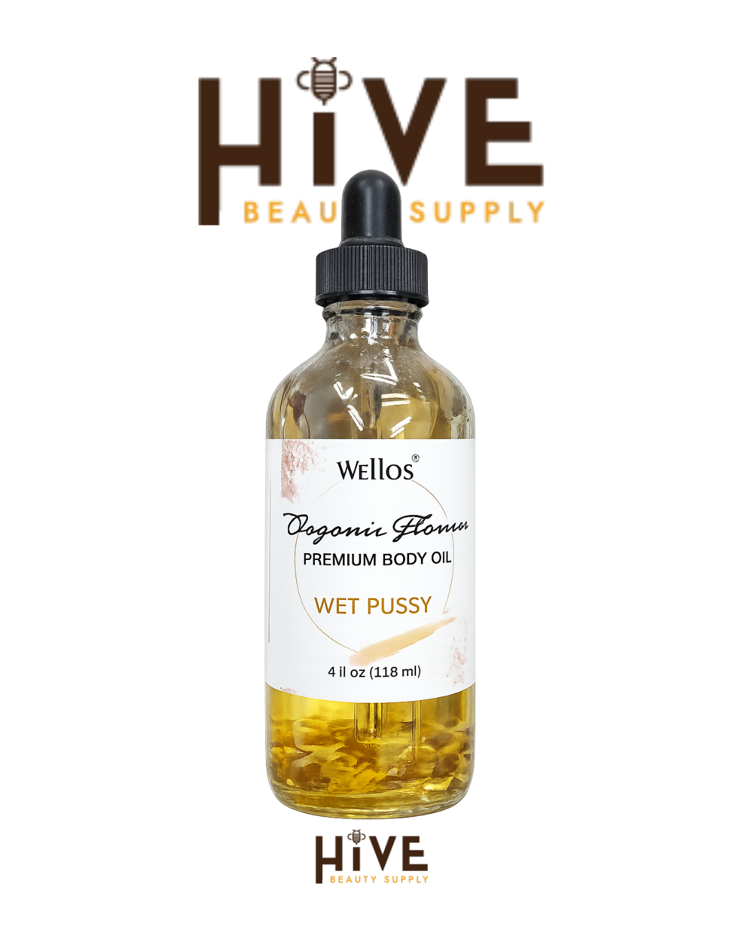 Wellos Organic Flower Body Oil 4oz (PC)