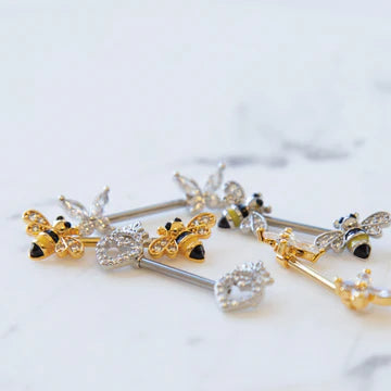 BJ- Nipple Design Pave Mix