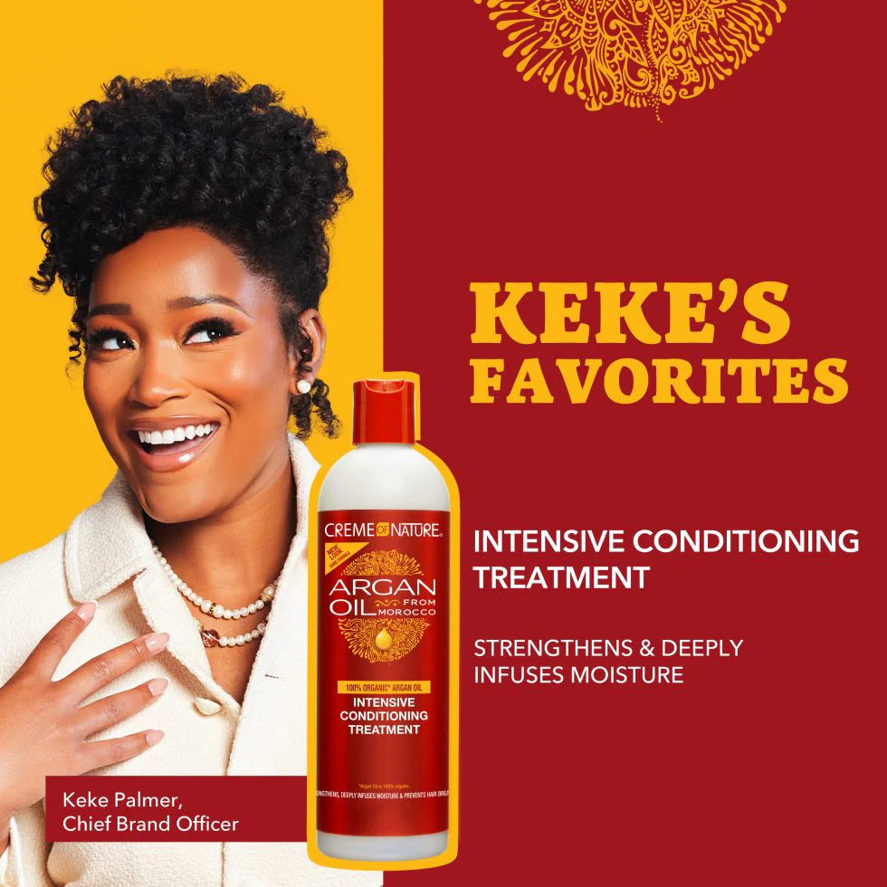 Creme Of Nature Intensive Conditioning Treatment 12oz Bonus