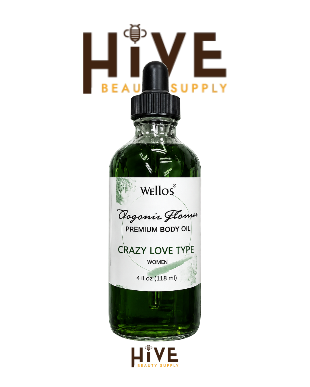 Wellos Organic Flower Body Oil 4oz (PC)