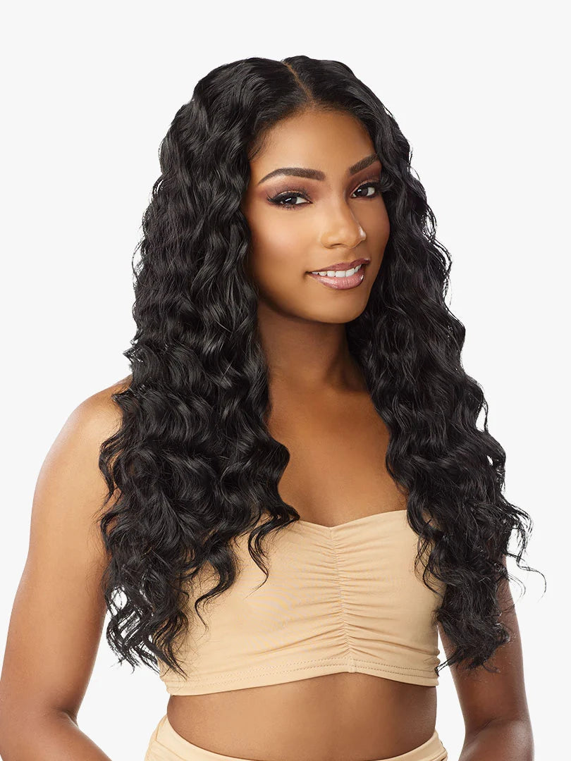 SENSATIONNEL SWISS HD WHAT LACE WIG DAVINA #1B