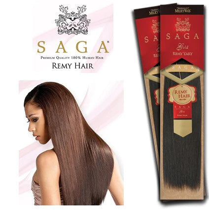 MILKY WAY SAGA GOLD REMY YAKY 100% HUMAN HAIR 10