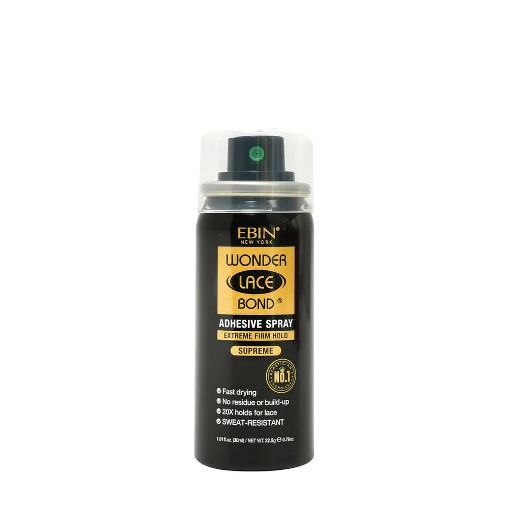 EBIN WONDER LACE BOND ADHESIVE SPRAY EXTREME FIRM HOLD SUPREME 1.01oz