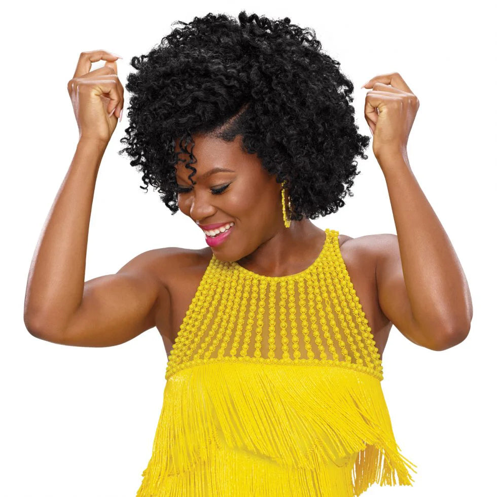 CREME OF NATURE HAIR DYE EXOTIC SHINE COLOR #1.0 INTENSE BLACK