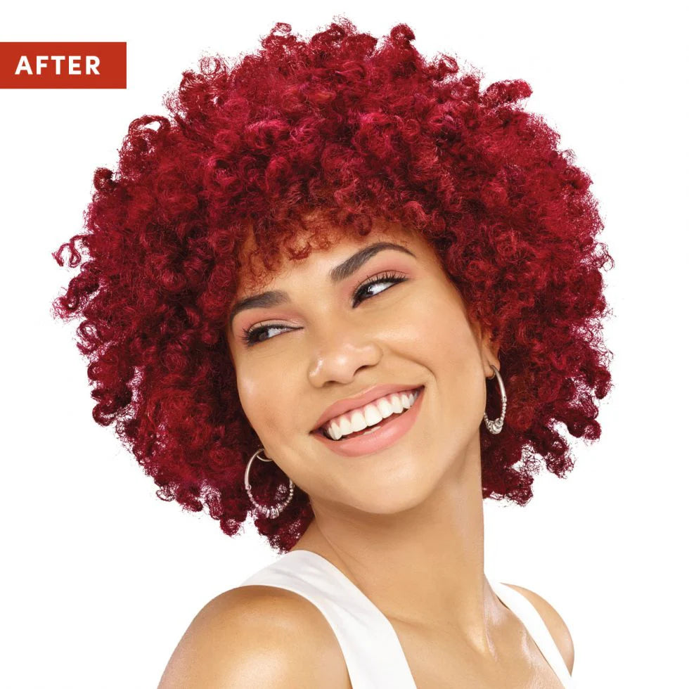 CREME OF NATURE HAIR DYE EXOTIC SHINE COLOR #7.6 INTENSIVE RED