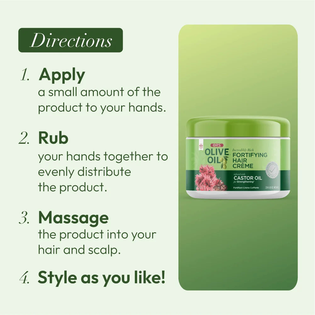 ORS OLIVE OIL FORTIFYING HAIR CRÈME 6oz