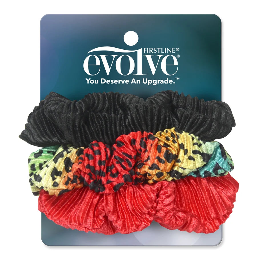 FIRSTLINE EVOLVE SCRUNCHIE 3PK #225
