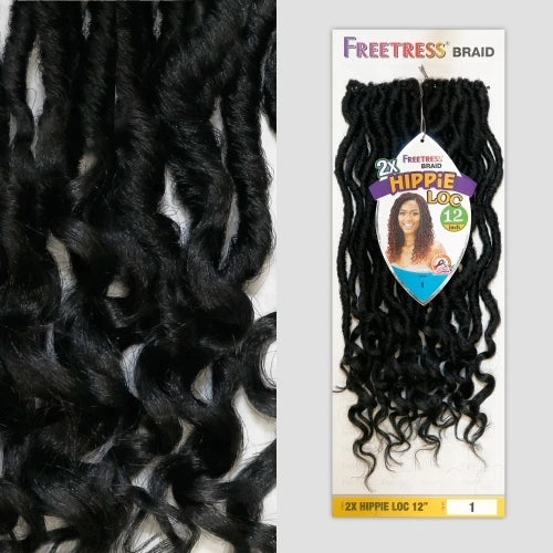 SHAKE-N-GO FREETRESS BRAID 2X HIPPIE LOC 12" #2
