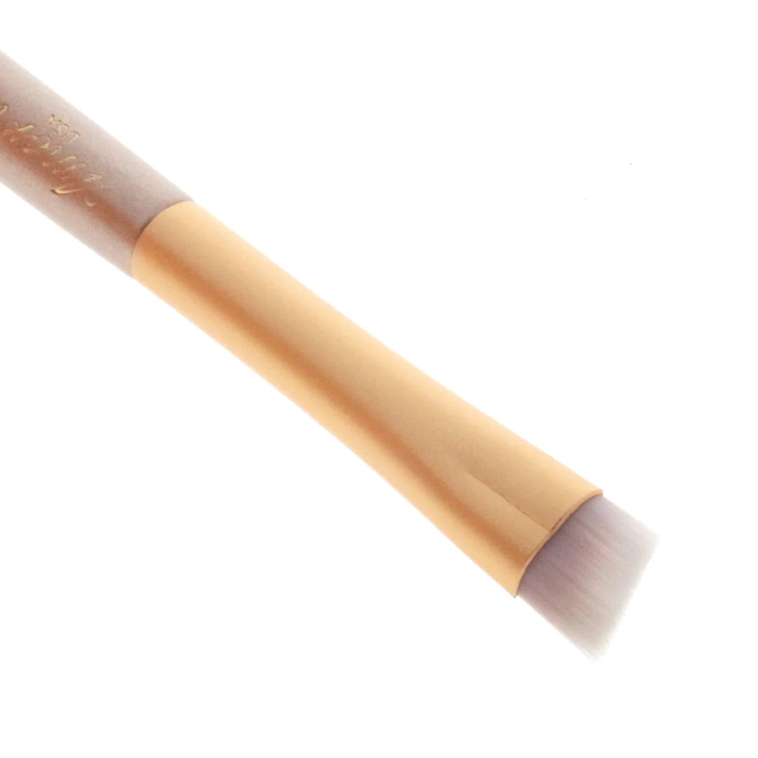 Amor Us Gold Crush Angled Brow Brush & Spoolie Duo