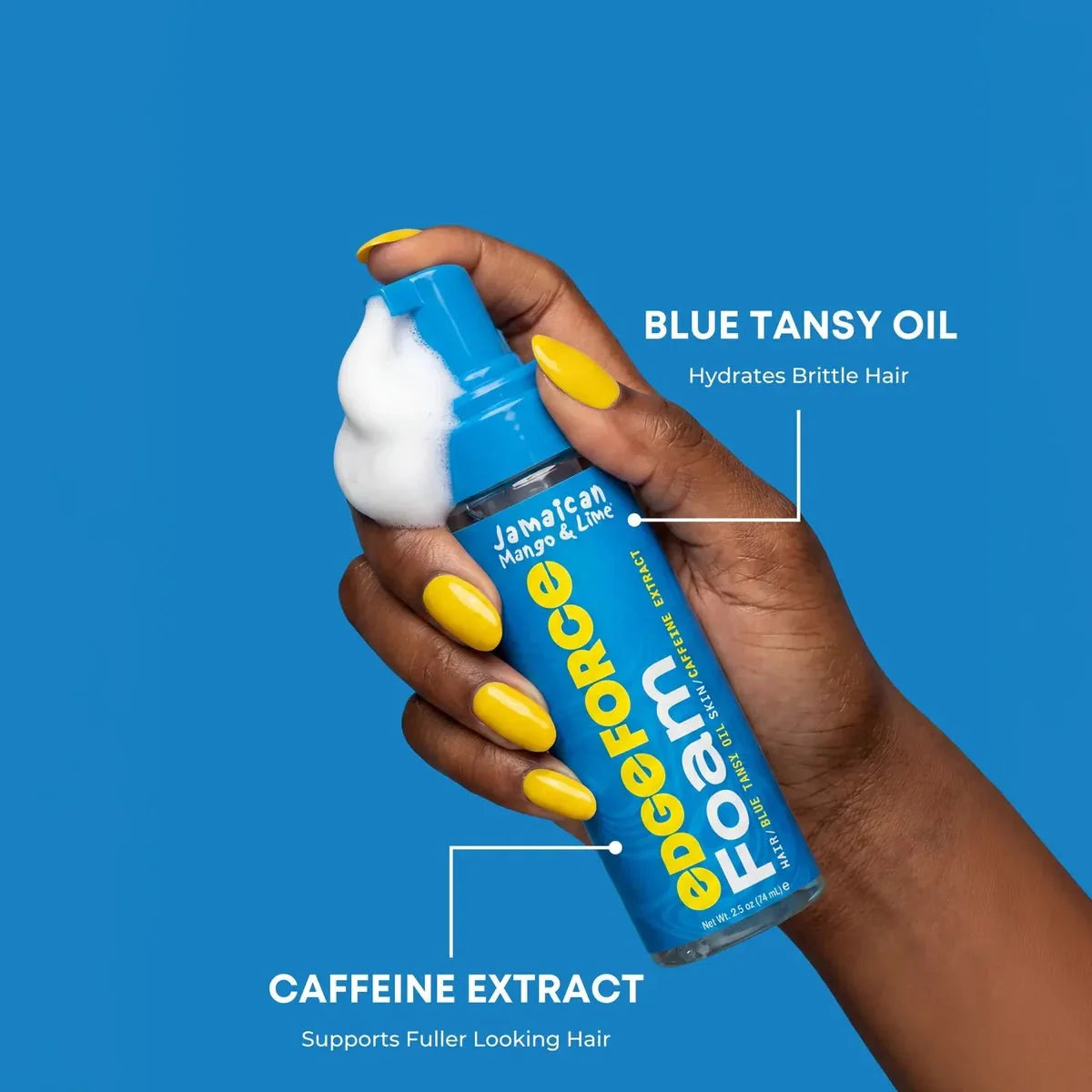 JAMAICAN MANGO & LIME EDGEFORCE FOAM 2.5oz #BLUE TANSY OIL