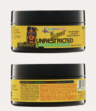 Kaleidoscope "Unrestricted" Braid & Loc Butter 4oz