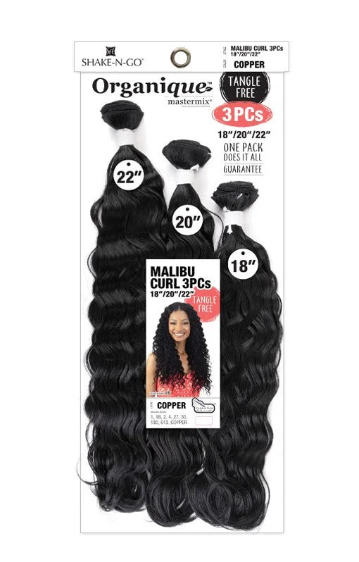 SHAKE-N-GO ORGANIQUE MALIBU CURL 3pcs 18"/20/22" #1