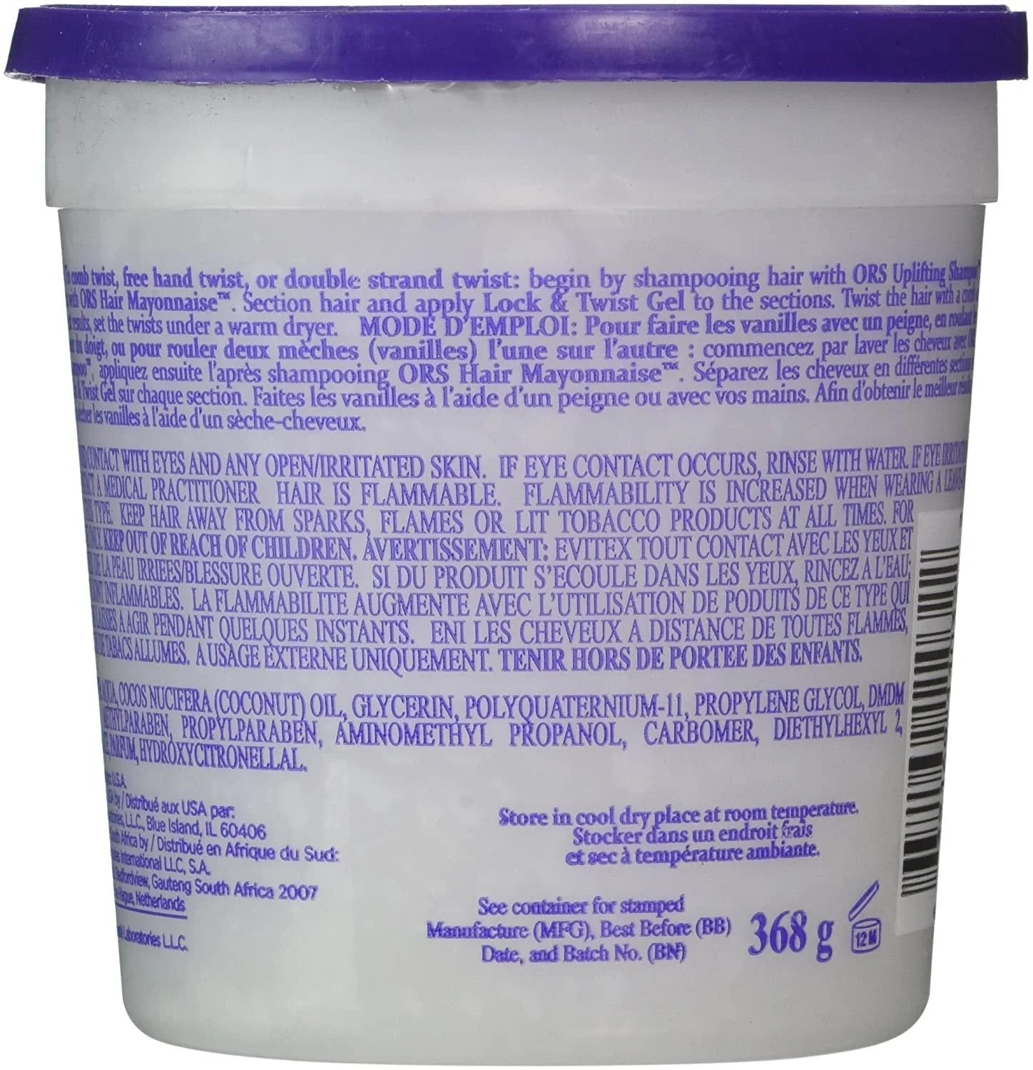 ORS LOCK &TWIST GEL 13oz