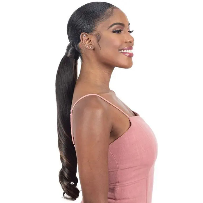F/T SHAKE-N-GO PONYTAIL + BANGS