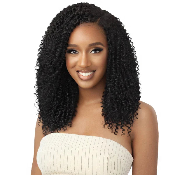 OUTRE BIG BEAUTIFUL HAIR LEAVE OUT WIG PASSION COILS 20" #NATURAL BLACK