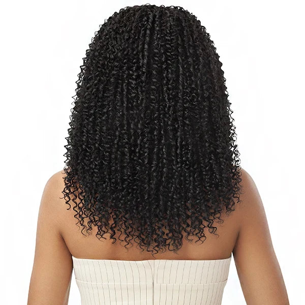 OUTRE BIG BEAUTIFUL HAIR LEAVE OUT WIG PASSION COILS 20" #NATURAL BLACK
