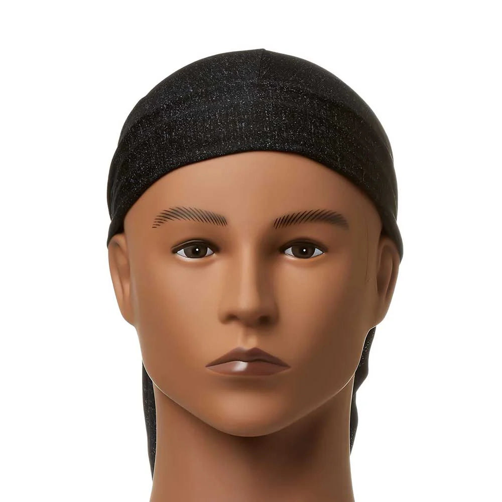 Red By Kiss Dry-fit Durag Power Wave BLACK